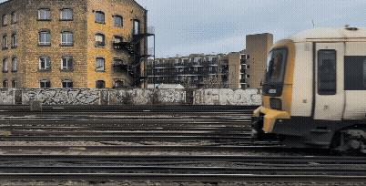 Scenic view of a preserved railway line