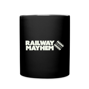 RailwayMayhem Logo Mug – Black & White