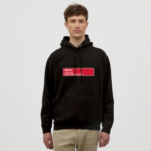 Alarm Hoodie – Classic British Rail Style